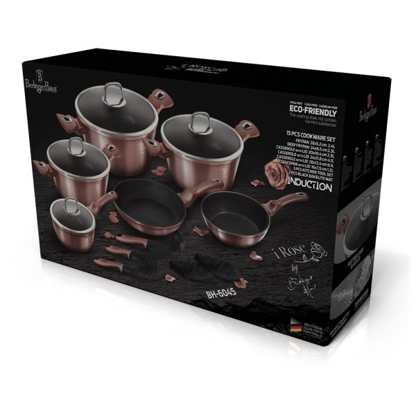 15 Parça Tencere Seti - BH/6045