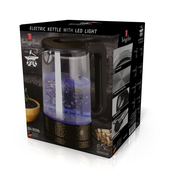 LED'li Cam Elektrikli Su Isıtıcısı - BH/9096