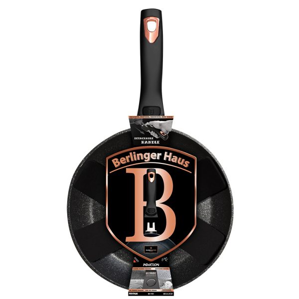 Silikon Kapaklı Çıkarılabilir Saplı Tava 28 cm - BH/1952