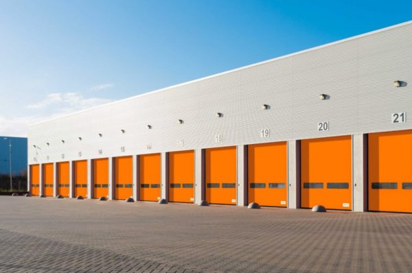 Yukarı Katlanır PVC Branda Kapı