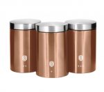 3 Parça Çay, Kahve, Şeker Kutu Seti - BH/6720