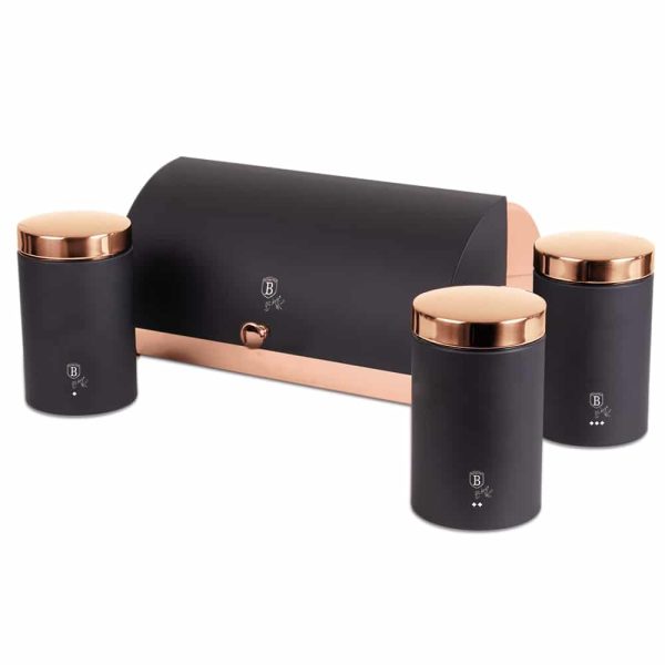 3 Parçalı saklama setli ekmek tutucusu - BH-6731