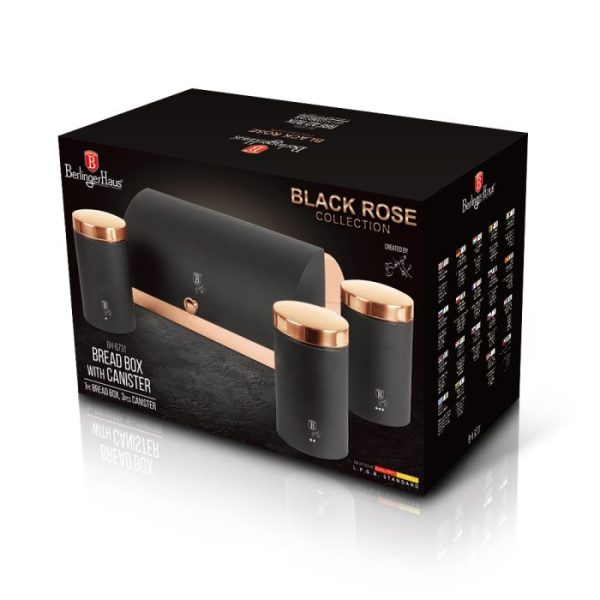 3 Parçalı saklama setli ekmek tutucusu - BH-6731