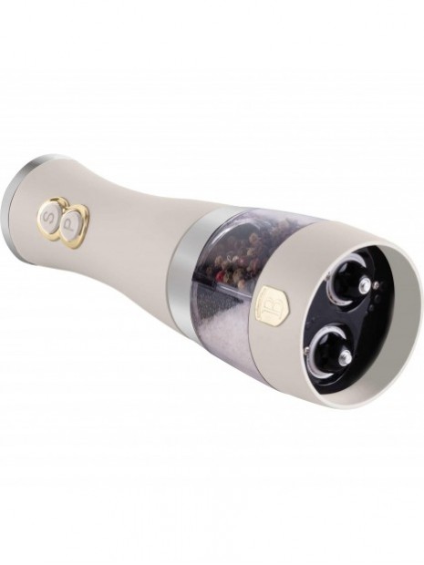 2'si 1 Arada Elektrikli Karabiber ve Tuz Değirmeni BH-9645